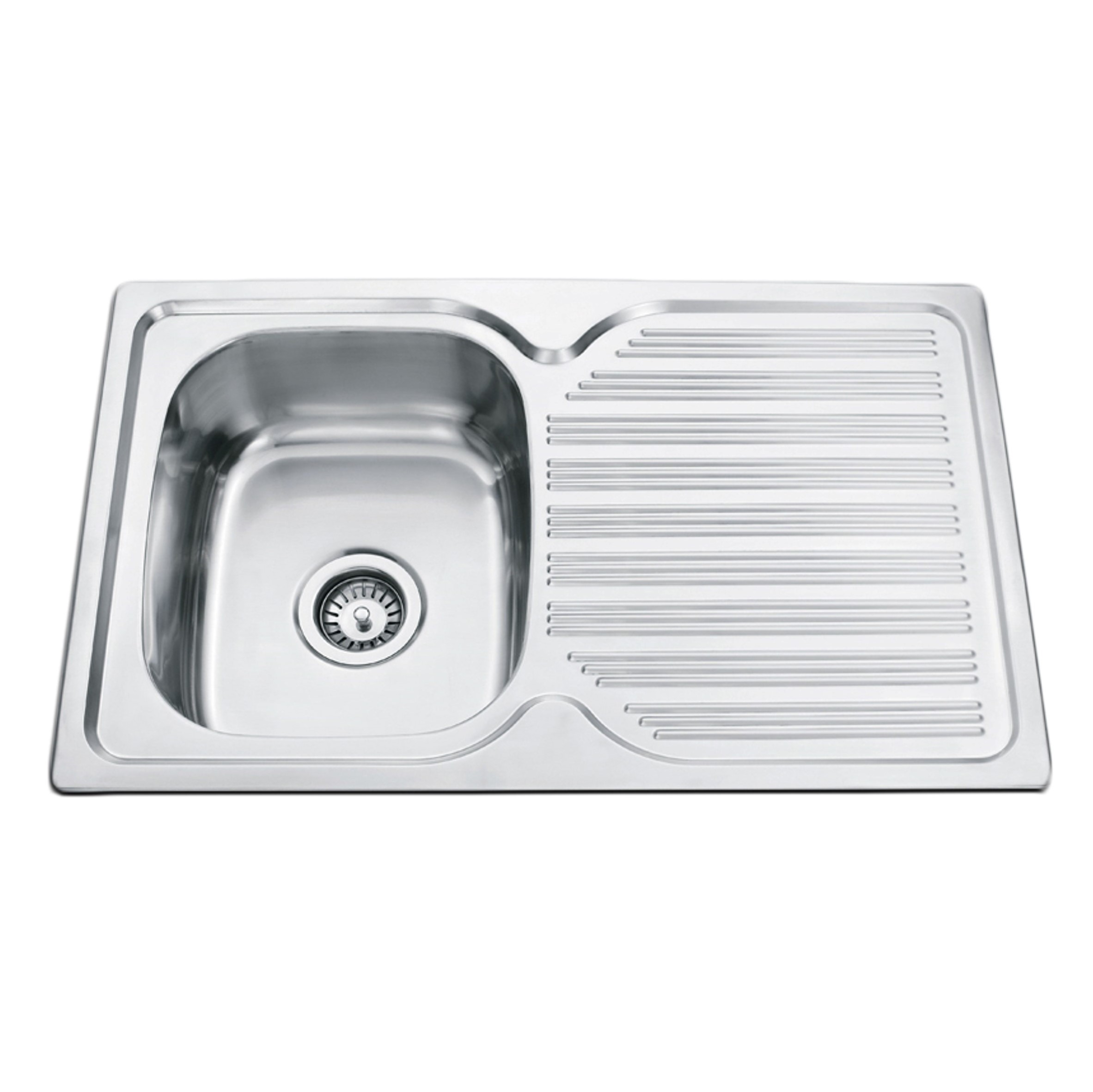 PN Single Bowl 78cm Sink & Drainer PN780